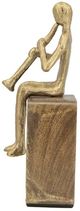 A & B Home Gold 10" Musician Decorative Figurine-2