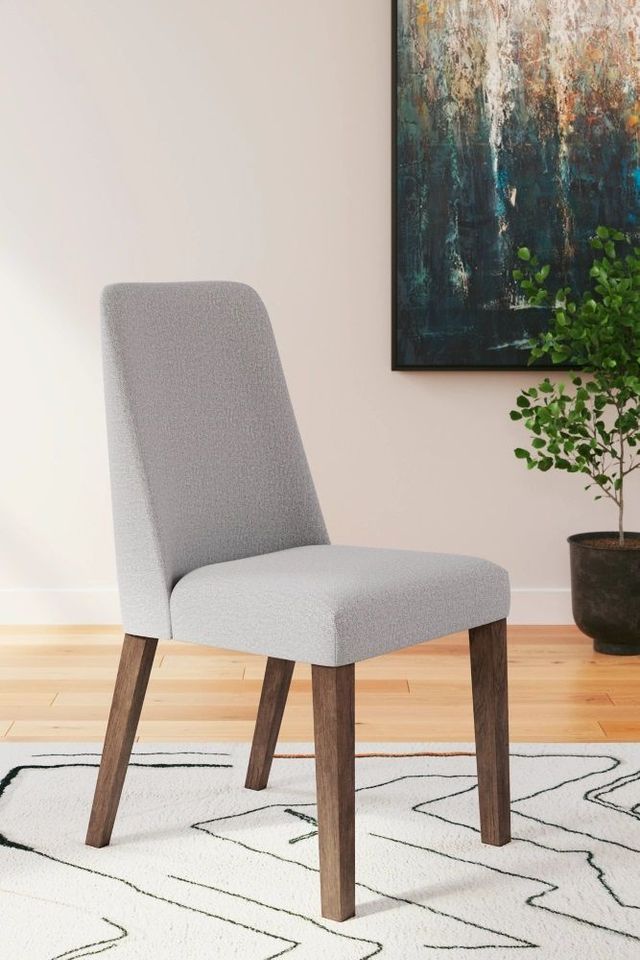 Signature Design by Ashley® Lyncott Gray/Brown Dining Side Chair-2