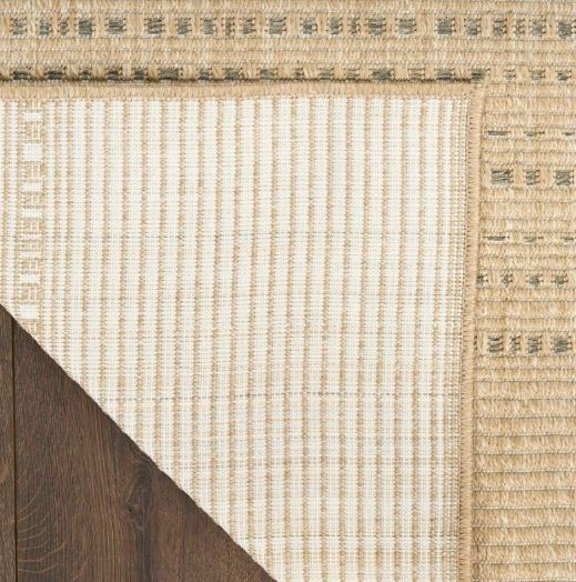 Nourison Home™ Tulum TLM01 Taupe 5'x7' Style 1 Area Rug-2