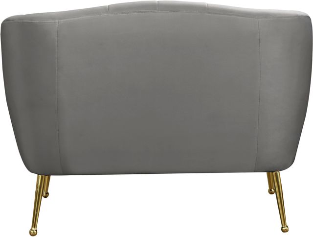 Meridian Furniture Tori Grey Velvet Chair-2