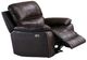 Mazin Furniture Gilbert Brown Power Recliner Chair -1