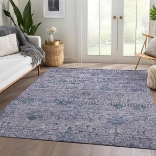 Dalyn™ Rug Company Solace SL4 Lavender 5'x8' Area Rug-4