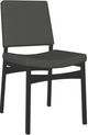Amisco Kendra Black Coral/Warmstone Dining Side Chair-0