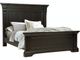 Pulaski™ Caldwell Deep Brown Queen Panel Bed-1