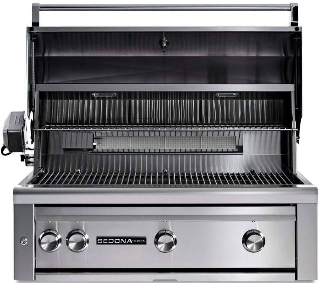 LYNX® Sedona 3-Burner Stainless Steel Built-In Natural Gas Grill with Rotisserie-3
