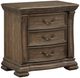 Magnussen Home® Durango Willadeene Brown 3-Drawer Nightstand-0