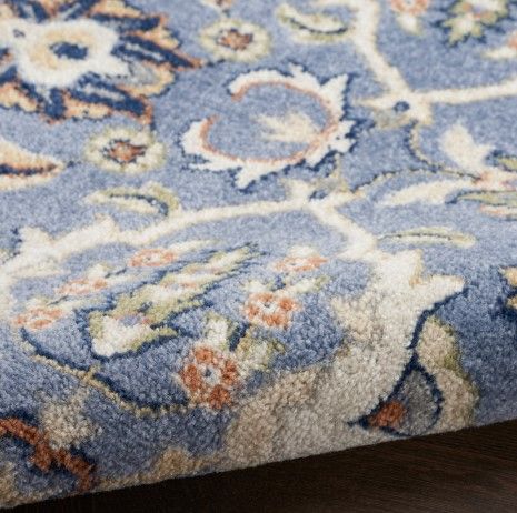 Nourison Home™ Allur Light Blue 5'x7' Area Rug-4