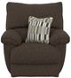 American Wholesale Furniture Lenny Chocolate Manual Recliner-0