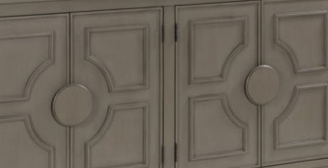 Signature Design by Ashley® Darlock Warm Gray Accent Cabinet-1
