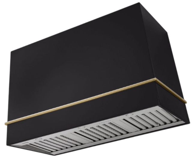 AGA Loge 48" Indigo Wall Mounted Range Hood with Polished Chrome Trim-0