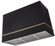 AGA Loge 48" Indigo Wall Mounted Range Hood with Polished Chrome Trim-0