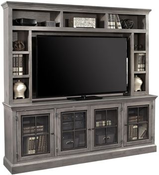 aspenhome® Churchill Smokey Gray 84" Hutch