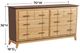 Whittier Wood® Furniture Addison Duet 70" Low Dresser-2