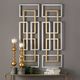 Uttermost® Aerin 2-Piece Gold/Silver Wall Panel Set-1