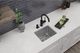Elkay Crosstown® Polished Satin 15" 2-Hole Single Bowl Dual Mount Bar Sink Kit-4