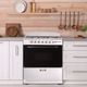 Element® 30” White Freestanding Gas Range-3
