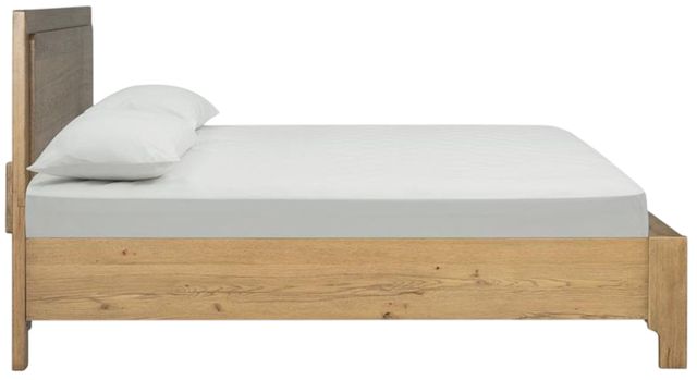 Magnussen Home® Davenport Rustic Caramel 89" Queen Panel Bed-2