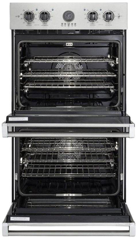 Viking® 7 Series 30" Martini Double Electric French-Door Wall Oven-1