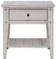 Liberty Furniture Lake House Weathered White End Table-2