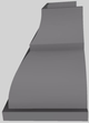 Vent-A-Hood® Designer Series 48" Gunsmoke Wall Mounted Range Hood-4