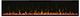 Dimplex® IgniteXL® Black 74" Linear Electric Fireplace-5