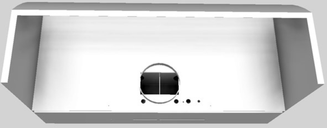 Vent-A-Hood® 48" White Wall Mounted Range Hood-2