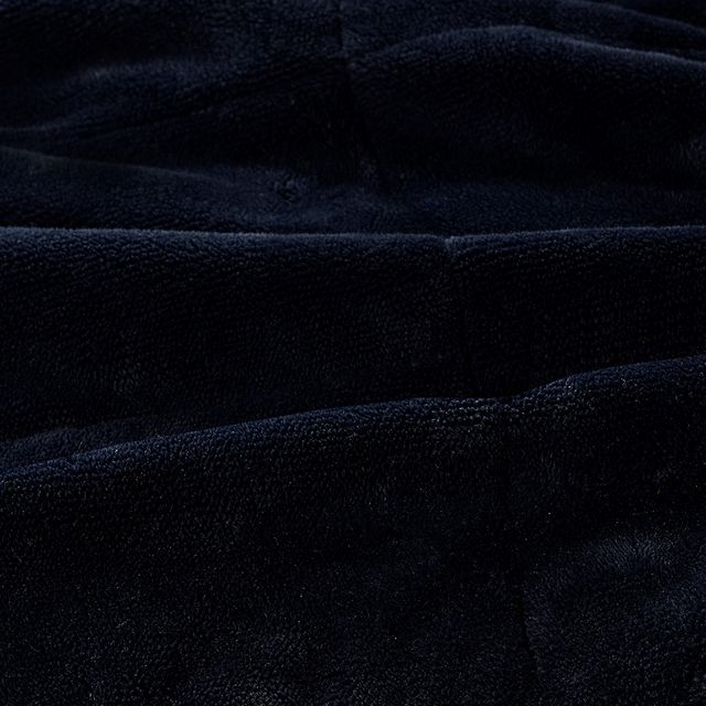 Olliix by Madison Park Navy King Coleman Reversible Down Alternative Blanket-3