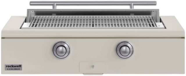 Caliber™ Rockwell Social 2-Burner Antique White Built-In Liquid Propane Grill with Stainless Steel Hardware-0