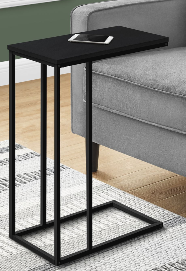 Monarch Specialties Inc. Black 25"H Accent Table-2