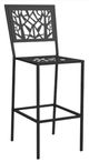 Homecrest™ Outdoor Living Customizable Echo Steel Outdoor Stackable Armless Bar Stool-0