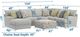 Jackson Furniture Stockbridge 4-Piece Slate Left-Arm Facing Sectional with Ottoman-2