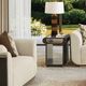 Michael Amini® West Kensington Medium Espresso End Table-1