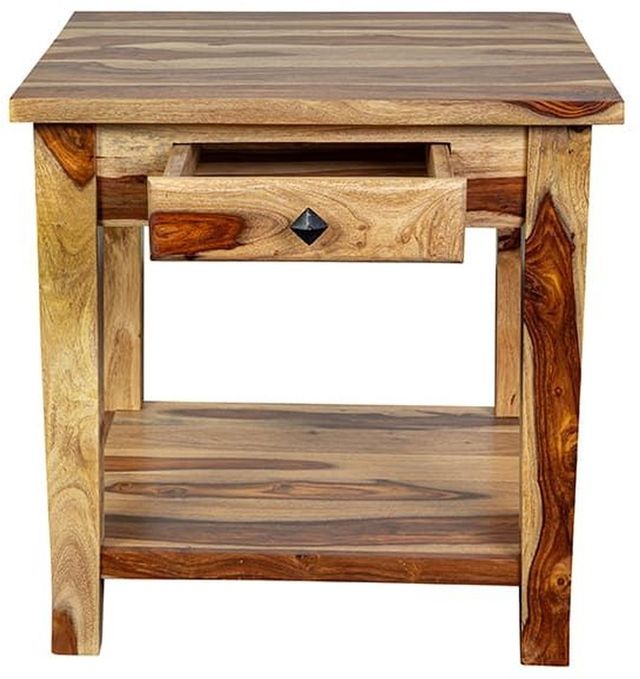 Porter International Designs Tahoe Natural End Table-3