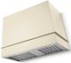 La Cornue CornuFé Loge 44" Morning Dew Wall Mounted Range Hood with Polished Brass Trim-0