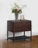 Coaster® Zimmerlee Rust Brown Side Table-4