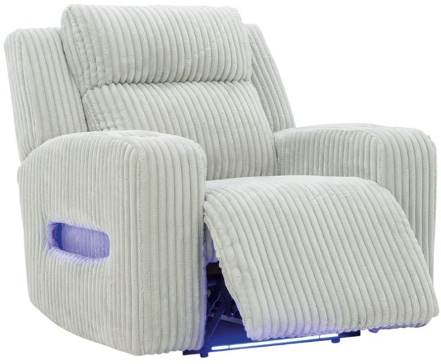 Signature Design by Ashley® Forest Lake Alloy Power Recliner with Adjustable Headrest-4
