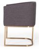 VIG Furniture Modrest Antique Brass/Gray Dining Chair-2