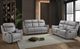 Mazin Furniture Cyrus Light Gray Manual Reclining Loveseat-3