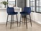 Homelegance® Nya Blue Pub Height Chair-1