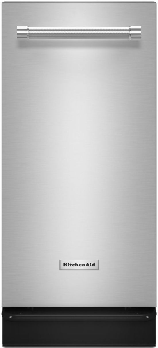 KitchenAid® 15" Stainless Steel Built In Trash Compactor-0