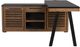 Signature Design by Ashley® Kallari Black/Warm Brown Credenza with Desk Return-2