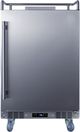 Summit® 5.6 Cu. Ft. Stainless Steel Built In Kegerator -1