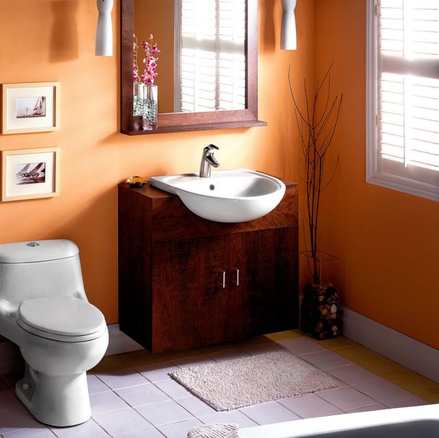 American Standard Mezzo White Semi-Countertop Sink Less Overflow with Center Hole Only-3