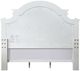 ACME Furniture Florian Antique White/Beige Queen Upholstered Panel Bed-5