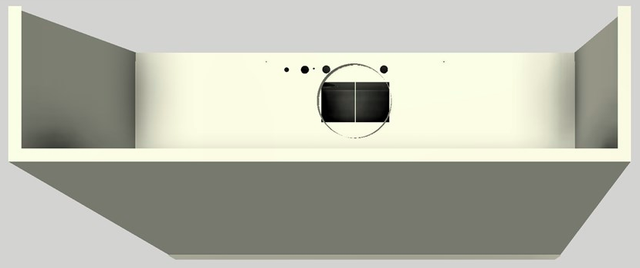 Vent-A-Hood® 54" Biscuit Wall Hood-1