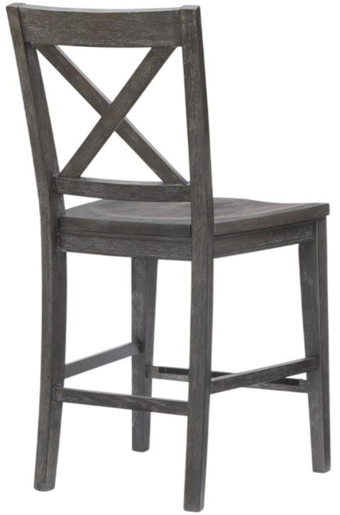 Legacy Classic Briarwood Sable X-Back Counter Height Chair-2