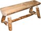 Best Craft Furniture RRP3 Rustic Red Pine Bench-0