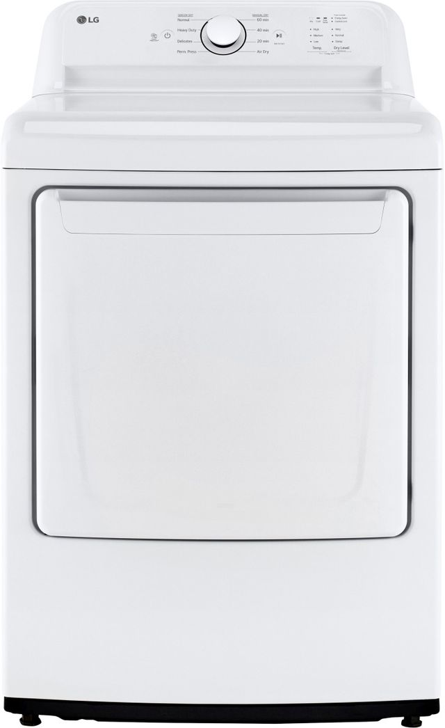 LG White Top Load Washer & Electric Dryer Laundry Pair-2