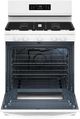 Whirlpool® 30" White Freestanding Gas Range with Air Cooking Technology-1