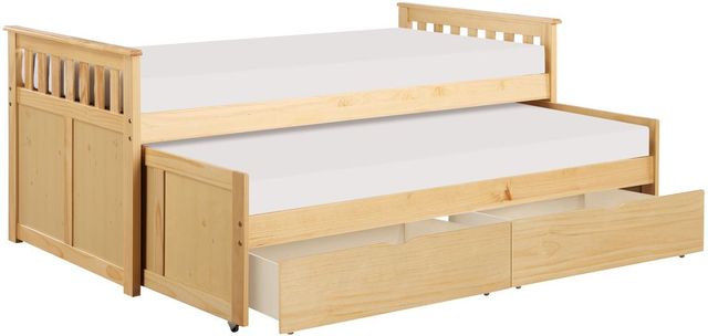 Homelegance® Bartly Natural Youth Twin/Twin Storage Daybed-2